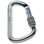 C.A.M.P. - Steel D - Stahlkarabiner grau