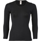 Engel Damen Longsleeve (Größe L, schwarz)