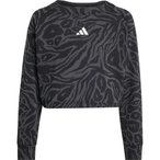 adidas Future Icons Cropped  Kinder  Pullover schwarz Größe 128 Lifestyle  Hau