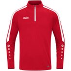 JAKO Kinder Pullover Ziptop Power, Größe 128 in Rot