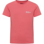 Jack Wolfskin Essential Cotton  Kinder  T-Shirts pink Größe 176 Camping  Hautf