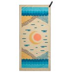 Packtowl - Personal - Mikrofaserhandtuch Gr 64 x 137 cm - Body balance print