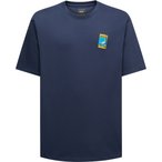La Sportiva Moon Patch  Herren  T-Shirts blau Größe XL Bouldern | Sportkletter
