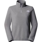 THE NORTH FACE Damen Jacke W GLACIER FLEECE 1/4 ZIP JACKET, Größe XL in Grau