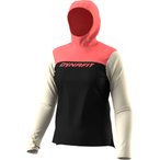 Dynafit Traverse Sun  Damen  Hoodies rot Größe M Trekking  Elastisch