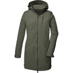 KILLTEC Damen Funktionsjacke KOS 41 WMN SFTSHLL PRK, Größe 34 in Grün