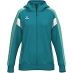 ERIMA CELEBRATE 125 Trainingsjacke mit Kapuze Damen, Größe 38 in Blau