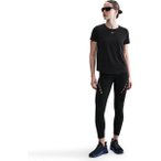 NIKE Damen Shirt W NK ONE CLASSIC DF SS TOP WT, Größe M in Schwarz