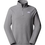 The North Face Glacier Fleece 1/4 Zip  Herren  Pullover grau Größe S Trekking 