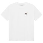 DEDICATED - T-Shirt Stockholm Camp Crew EMB - T-Shirt Gr M weiß