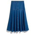 ARMEDANGELS - Women's Denim Midi Skirt - Rock Gr XS blau
