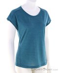 Löffler Loose Merino-Tencel Damen T-Shirt-Blau-42