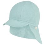 Sterntaler - Kid's Schirmmütze Nacken Musselin - Cap Gr 47 cm grau