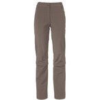 Vaude Farley Stretch Capri T-Zip III Hose Damen  Zip-Hosen weiss Größe XS Trek