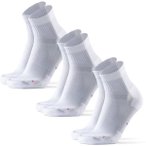 DANISH ENDURANCE Socken Long Distance Quarter, Größe 35/38 in Weiß