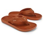 Olukai - Pili - Sandalen 47 rot/braun