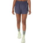 ASICS Damen Shorts NAGINO RUN ADJUSTABLE 4IN SHORT, Größe S in Braun