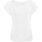 WINSHAPE Damen Seidig weiches Bambus-Kurzarmshirt BAMT002, Größe XL in Weiß