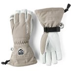 Hestra - Army Leather Heli Ski 5 Finger - Handschuhe Gr 10 grau