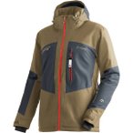 MAIER SPORTS Herren Funktionsjacke Beskid, Größe 58 in Braun