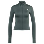adidas - Women's Workout Essentials Zip Through Jacket - Longsleeve Gr XS grau
