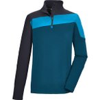 KILLTEC Herren Shirt KSW 259 MN LS SHRT, Größe M in Blau