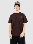 Carhartt WIP American Script T-Shirt palisander Gr. XL