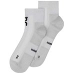 On 2er-Pack Core Run Mid Laufsocken Unisex ( Hellgrau 47-49 Größe,)