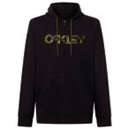 Oakley - Teddy Full Zip Hoddie - Sweat- & Trainingsjacke Gr S schwarz