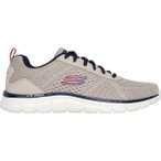 SKECHERS Herren Halbschuhe TRACK-LESHUR, Größe 42 ½ in Silber