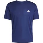 ADIDAS Herren Shirt WORKOUT ESSENTIALS BASE 3-STREIFEN, Größe M in Blau