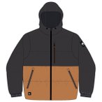 Quiksilver - Highland Jacket - Skijacke Gr L grau