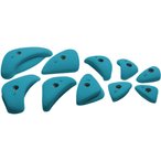 Ocun Holds 4 Edges Klettergriff Set  Klettergriffe blau Größe One Size Trainin