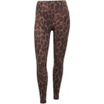 ADIDAS Damen Tight Optime Power Leopard 7/8, Größe XS in Schwarz