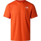 The North Face 24/7 Pentadome Embossed  Herren  Laufshirts orange Größe S Trek