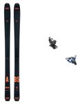 Zag - Tourenski - Tourenski-Set  Adret 85 2024 für Herren aus Wolle - schwarz