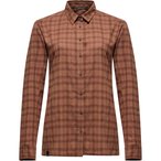 Salewa Fanes Flannel 5 PL  Damen  Blusen braun Größe M Trekking  Hautfreundlic