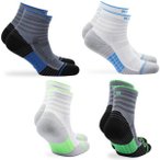NORFOLK Sportsocken Technische Laufsocken, Zonendämpfung, Atmungsaktiv, Antibak