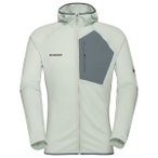 Mammut - Aenergy Light ML Hooded Jacket - Fleecejacke Gr L grau