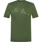Super.Natural Kanulines  Herren  T-Shirts oliv Größe L Lifestyle  Hautfreundli