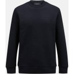 PEAK PERFORMANCE Herren Sweatshirt M Original Small Logo Cre-BLACK, Größe XL i