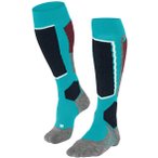 Falke SK2 Intermediate Damen Skisocken ( Türkis 35-36 Größe,)