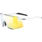 Uvex Pace Stage CV 3 Sportbrille  Sportbrillen & Sportsonnenbrillen weiss Größ