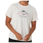 Asics - Women's Fujitrail Logo S/S Top - Laufshirt Gr XS grau