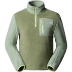 THE NORTH FACE Damen Pullover W YUMIORI 1/4 ZIP, Größe XL in Grün