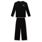 Sanetta - Kid's Pyjama 1/1 - Alltagsunterwäsche Gr 176 schwarz