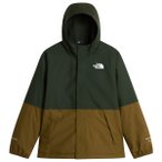 The North Face - Boy's WarAntora Rain Jacket - Regenjacke Gr XXL braun/oliv