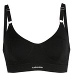 Icebreaker Queens Clasp Sport BH Damen  Sport-BHs schwarz Größe XS   Hautfreun