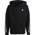 ADIDAS Kinder Kapuzensweat Future Icons 3-Streifen, Größe 128 in Schwarz