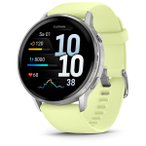 Garmin - Venu 4 45 mm - Multifunktionsuhr grau/gelb